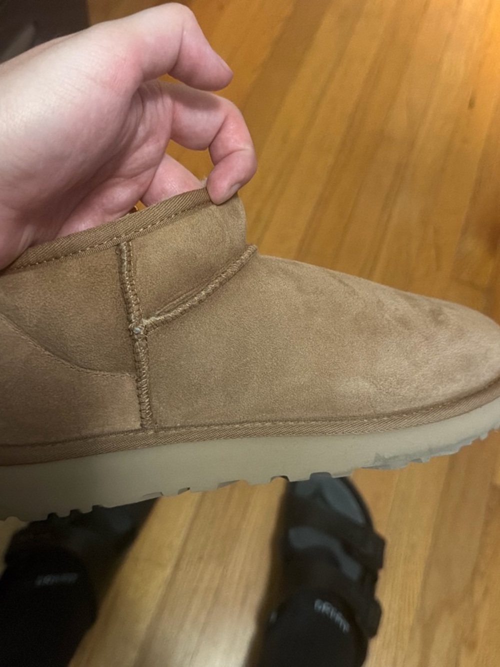 Women’s Midi Ugg Boots size 8 - Tan